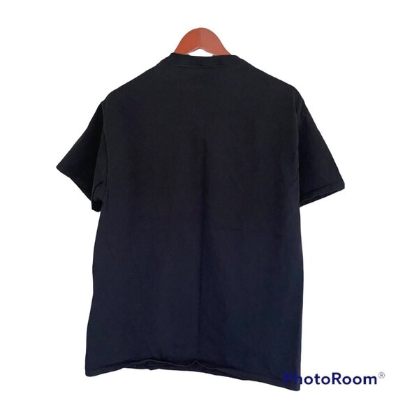 Super Mario Black S/S T-Shirt Men's Size L Cotton Gaming Classic - Picture 9 of 9